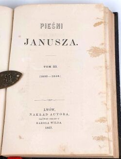 POL- PIEŚNI JANUSZA; PIEŚŃ O ZIEMI; PIEŚŃ O DOMU NASZYM 1859-66 [klocek] - 7