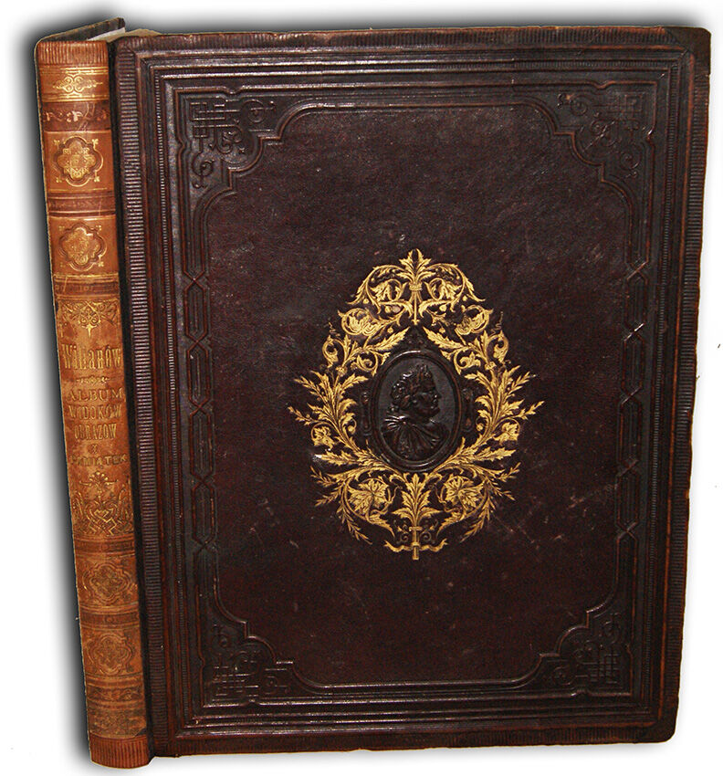 SKIMBOROWICZ, GERSON- WILLANÓW. ALBUM wyd. 1877 oprawa