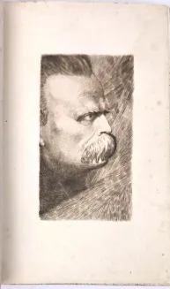 NIETZSCHE- TAKO RZECZE ZARATUSTRA 1908 oprawa luksusowa skóra - 7