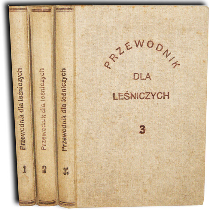 KLOSKA- PRZEWODNIK DLA LEŚNICZYCH cz.1-3 wyd.1929-36