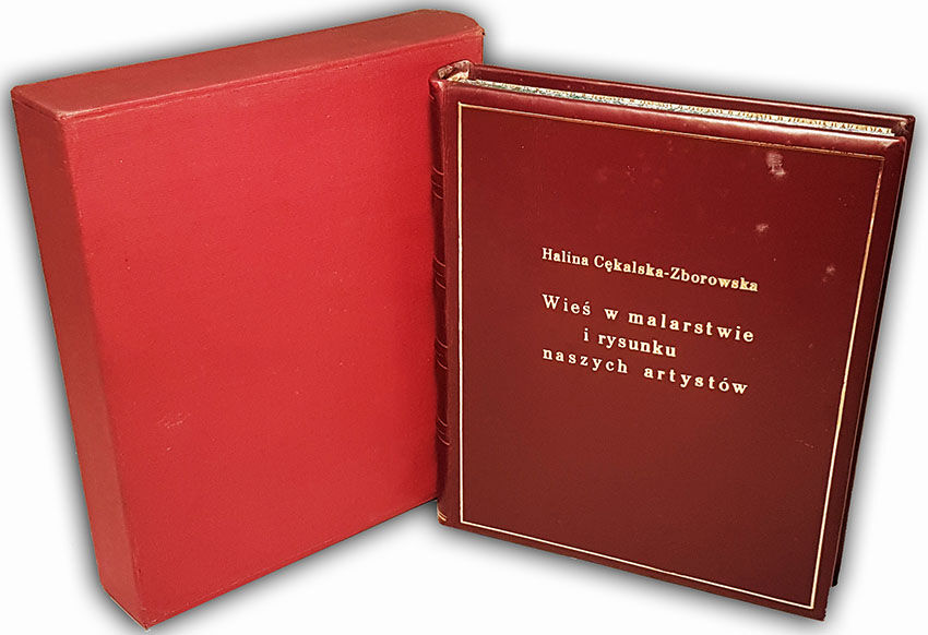 CĘKALSKA - ZBOROWSKA- WIEŚ W MALARSTWIE I RYSUNKU NASZYCH ARTYSTÓW