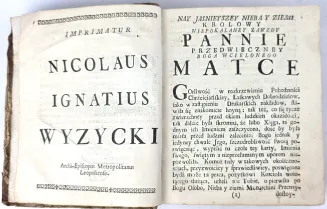 SEGNERI - NIEWIERNY ŻADNEY NIEMAIĄCY WYMÓWKI. Lwów 1759 - 7