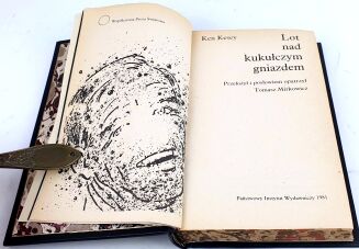 KESEY - LOT NAD KUKUŁCZYM GNIAZDEM wyd.1, skóra - 6