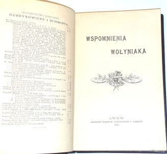 KARWICKI- WSPOMNIENIA WOŁYNIAKA wyd. 1897 - 6