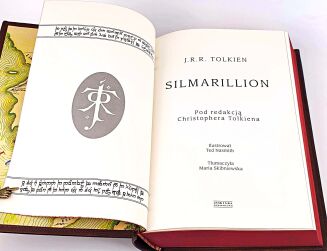 TOLKIEN - SILMARILLION il. Ted Nasmith SKIBNIEWSKA ekskluzywna oprawa skórzana - 8