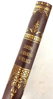 ZAŁĘSKI- O MASONII W POLSCE wyd. 1908 - 7