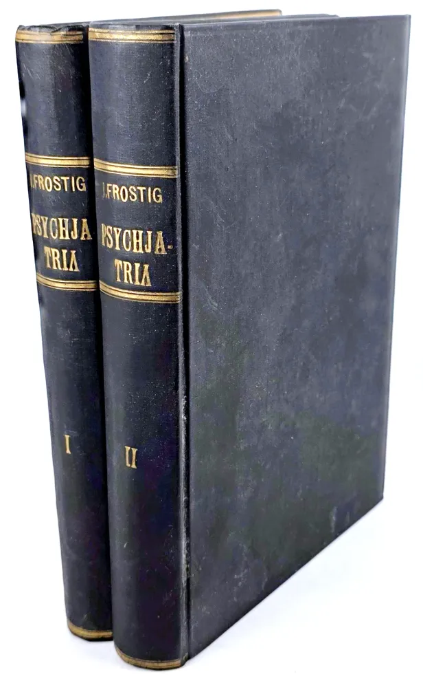 FROSTIG -  PSYCHJATRJA. Cz.1-3 [komplet w 2 wol.] wyd. 1933