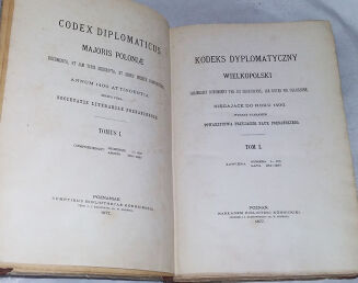 KODEKS DYPLOMATYCZNY WIELKOPOLSKI t.I-IV wyd. 1877-1881 - 4