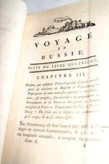 COXE- VOYAGE EN POLOGNE, RUSSIE, SUEDE, DANNEMARC, etc. t. I-IV [komplet] wyd. 1786 - plany, mapy, portrety, ilustracje - 17