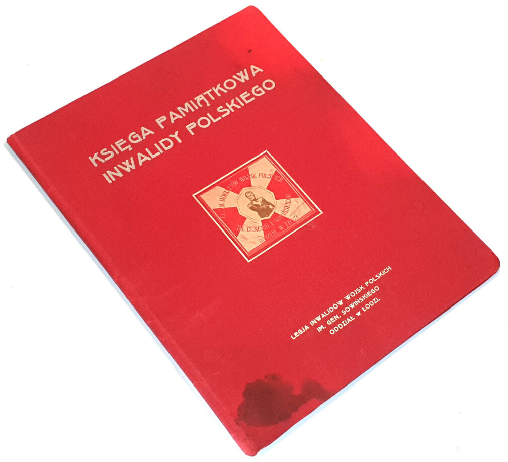 KSIĘGA PAMIĄTKOWA INWALIDY POLSKIEGO