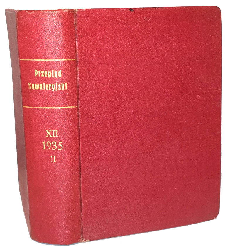 DUNIN-ŻUCHOWSKI - PRZEGLĄD KAWALERYJSKI R.12, 1935