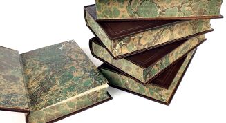 GAŁCZYŃSKI- POEZJE T.1-5 [komplet] skóra - 5