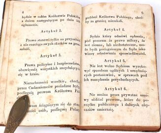 KODEX CYWILNY KRÓLESTWA POLSKIEGO - 5