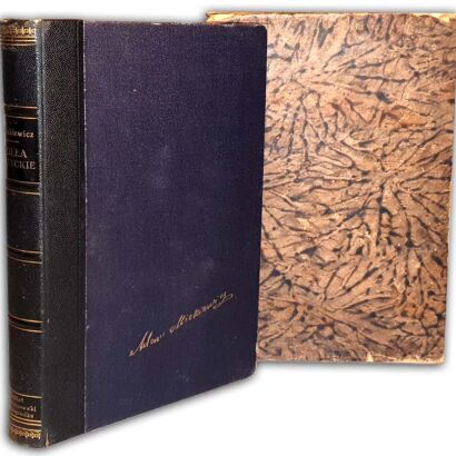 MICKIEWICZ- DZIEŁA POETYCKIE  wyd. Nowogródek 1933r. [red. Pini] 