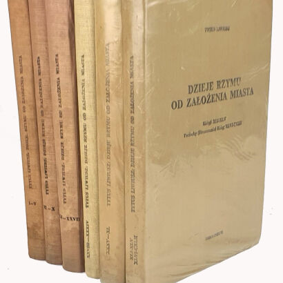 TYTUS LIWIUSZ- DZIEJE RZYMU komplet 6wol.