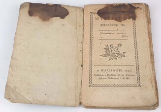 KRASICKI - MYSZEIDOS PIEŚNI X 1780 - 2