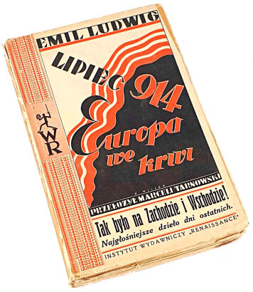 LUDWIG - EUROPA WE KRWI Lipiec 1914 okładka Hiller