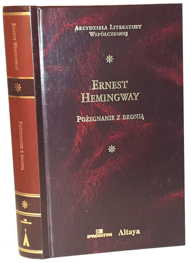 HEMINGWAY - POŻEGNANIE Z BRONIĄ Arcydziela Literatury Współczesnej