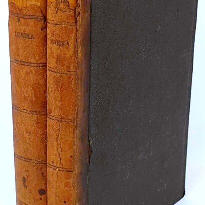 BAIN - LOGIKA t.1-2 [komplet w 2 wol.]. Wyd.1, 1878