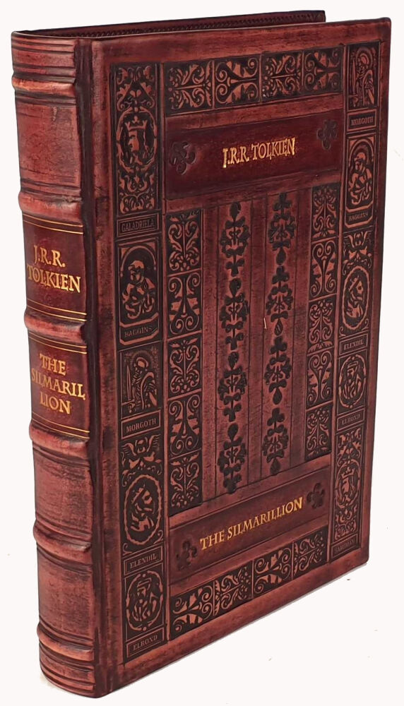 TOLKIEN - THE SILMARILLION exclusive leather binding, copy number 10 ...