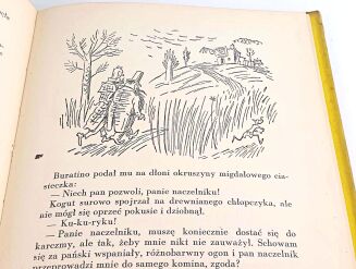 TOŁSTOJ, TWUIM - ZŁOTY KLUCZYK CZYLI NIEZWYKŁE PRZYGODY PAJACYKA BURATINO przekł. J. Tuwim 1937 - 10