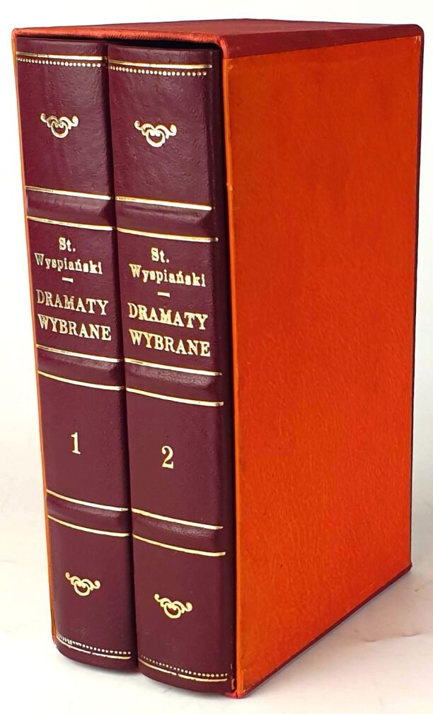 [Z biblioteki gabinetowej] WYSPIAŃSKI- DRAMATY WYBRANE T.1-2. Kraków 1972