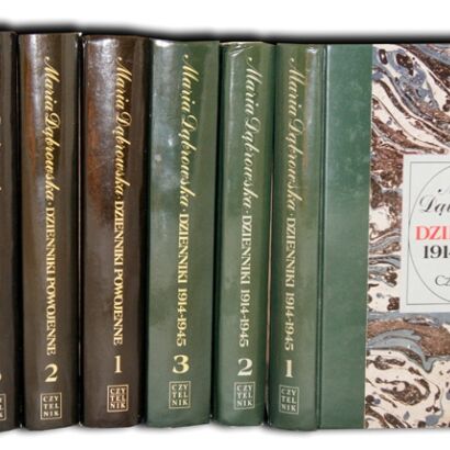 DĄBROWSKA- DZIENNIKI komplet 7t. bez cenzury