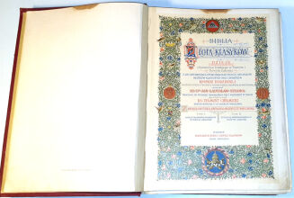 BIBLIA ZŁOTA KLASYKÓW t.1-2 wyd. 1898 OPRAWA - 11