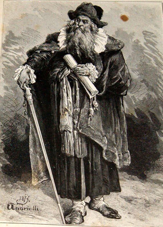 ORZESZKOWA - MEIR EZOFOWICZ Powieść z życia Żydów 26 ilustracji Andriollego 1879r.