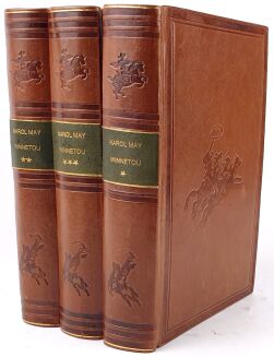 MAY- WINNETOU komplet wyd. 1956 ilustrował Stanisław Rozwadowski - 3