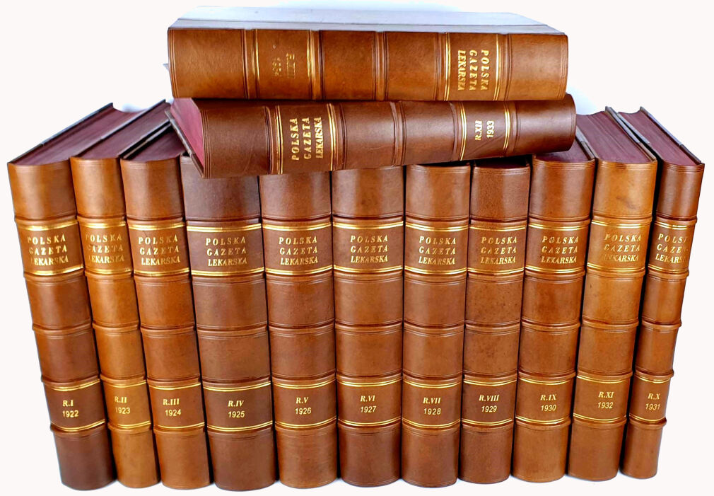 POLSKA GAZETA LEKARSKA. R.1-13. 1922-1934