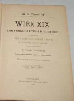 LEIXNER- WIEK XIX komplet OPRAWA WYDAWNICZA Puget - 5
