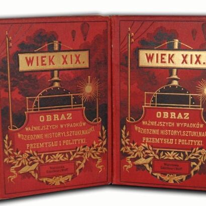 LEIXNER- WIEK XIX komplet OPRAWA WYDAWNICZA Puget