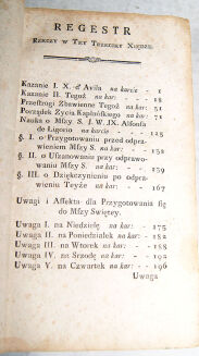 O ŚWIĄTOBLIWOŚCI Y OBOWIĄZKACH KAPŁANÓW XIĄG TROIE Ks.trzecia Wilno 1782 - 3