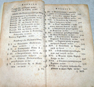 O ŚWIĄTOBLIWOŚCI Y OBOWIĄZKACH KAPŁANÓW XIĄG TROIE Ks.trzecia Wilno 1782 - 4