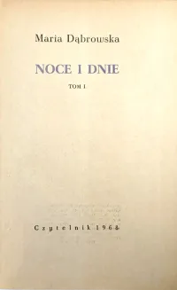 DĄBROWSKA - NOCE I DNIE t.1-5 (komplet) - 3