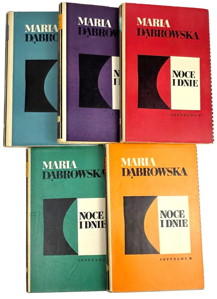 DĄBROWSKA - NOCE I DNIE t.1-5 (komplet)