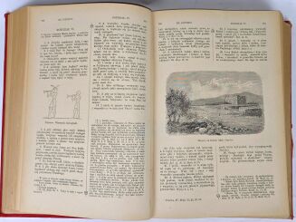 WUJEK - PISMO ŚWIĘTE STAREGO I NOWEGO TESTAMENTU wg. przekładu J. WUJKA  1000 ilustracji Tom I-III [komplet] PIĘKNA OPRAWA - 9