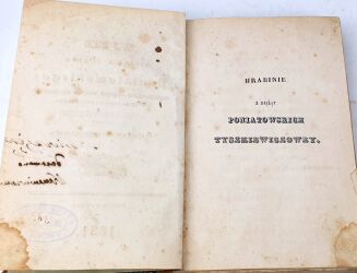 [PIERWSZA NAUKOWA BIOGRAFIA JÓZEFA PONIATOWSKIEGO] BOGUSŁAWSKI- ŻYCIE XIĄŻĘCIA JOZEFA PONIATOWSKIEGO Naczelnego wodza woysk polskich, marszałka państwa francuzkiego 1831 - 3