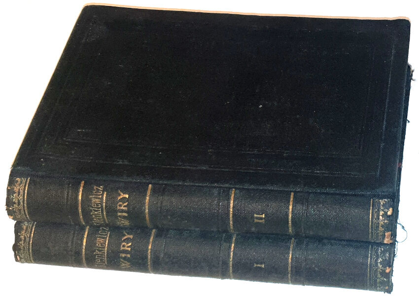SIENKIEWICZ- WIRY t.1-2 [komplet w 2wol.] wyd.1