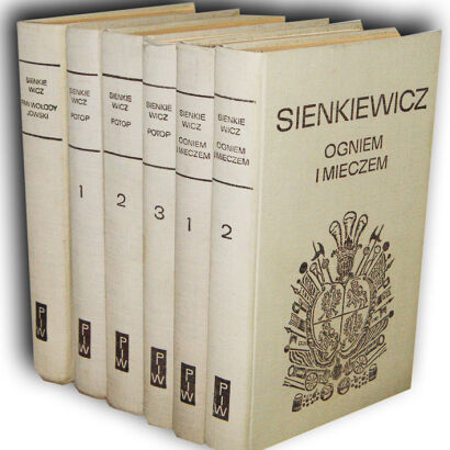 SIENKIEWICZ- TRYLOGIA [komplet] ilustr. Szancer