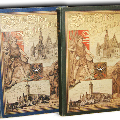 BUNTE BILDER AUS DEM SCHLESIERLANDE wyd. 1898r. [opis Śląska] oryginał