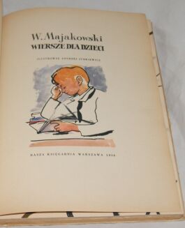 MAJAKOWSKI- WIERSZE DLA DZIECI ilustr. Jurkiewicz wyd.1956r. - 3