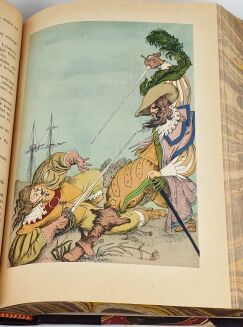 DUMAS - Trylogia TRZEJ MUSZKIETEROWIE wyd. 1957-9 ilustracje, kolekcja w półskórzanej oprawie - 9