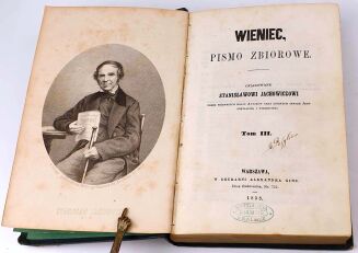 WIENIEC, PISMO ZBIOROWE t.1-3. Pierwodruk Norwida - 3