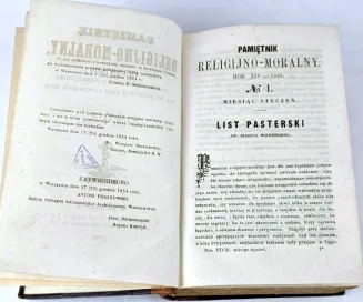 GACKI - STARY RADOM I JEGO KOŚCIOŁY [PAMIĘTNIK RELIGIJNO-MORALNY - T. XXVIII–XXIX] Warszawa, 1855 - 3
