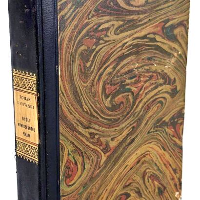 DMOWSKI - MYŚLI NOWOCZESNEGO POLAKA 1933 ładny półskórek