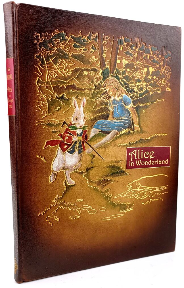 Lewis Carroll - Alice In Wonderland Illustrated limited edition, premium leather binding