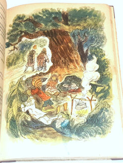 TOŁSTOJ, TUWIM - ZŁOTY KLUCZYK czyli Niezwykłe przygody Pajacyka Buratino 1953r. Dedykacja z autografem Tuwima  - 5