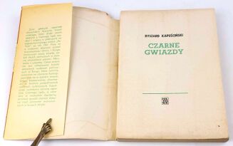 KAPUŚCIŃSKI - CZARNE GWIAZDY wyd. 1 Czytelnik 1963r. - 4